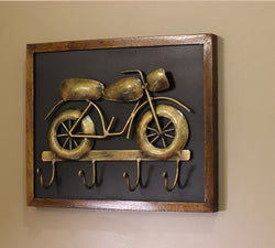 Wooden Wall Hanging Bike Key Hanger