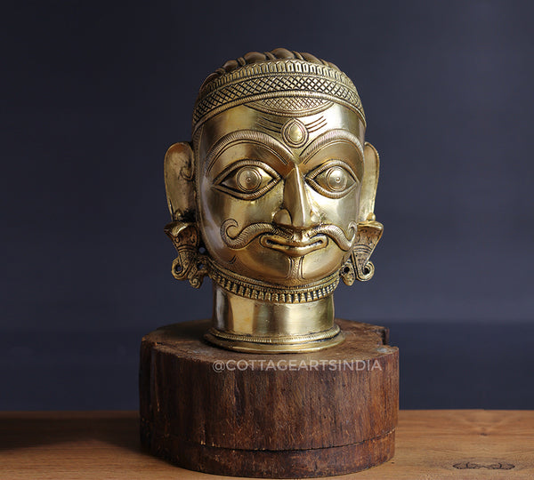 Brass Shiva Mukhlingham