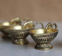 Small Size Brass Oil Diya Each