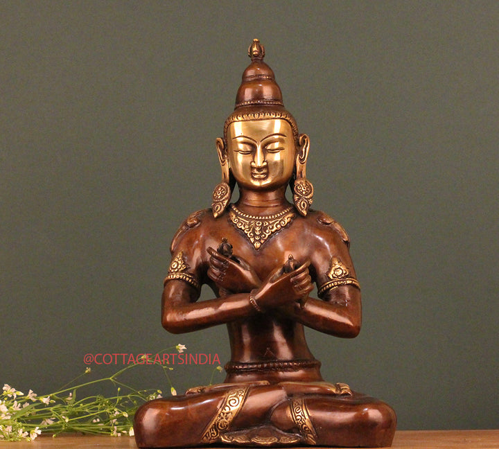 Brass Buddha Vajra Sattva