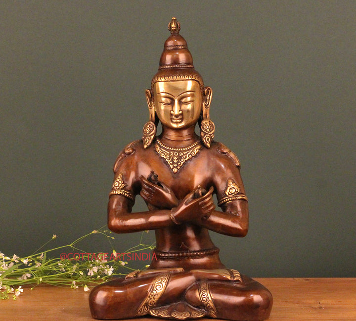 Brass Buddha Vajra Sattva