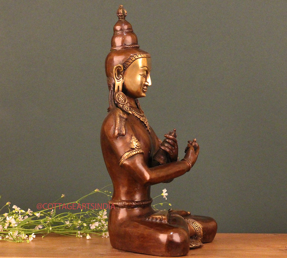 Brass Buddha Vajra Sattva