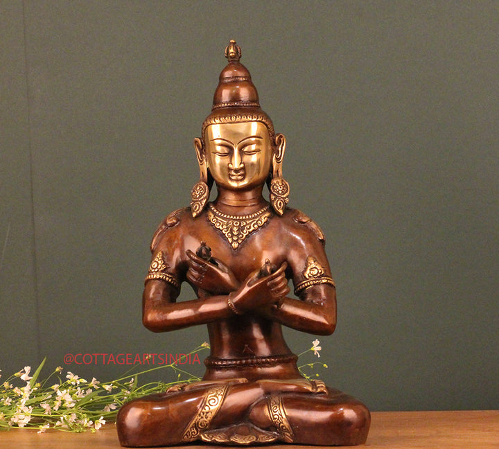 Brass Buddha Vajra Sattva