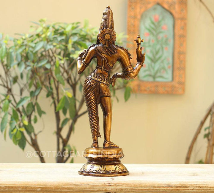 Brass Ardhanarashivara 19"