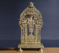 Brass Singhasan 10 "