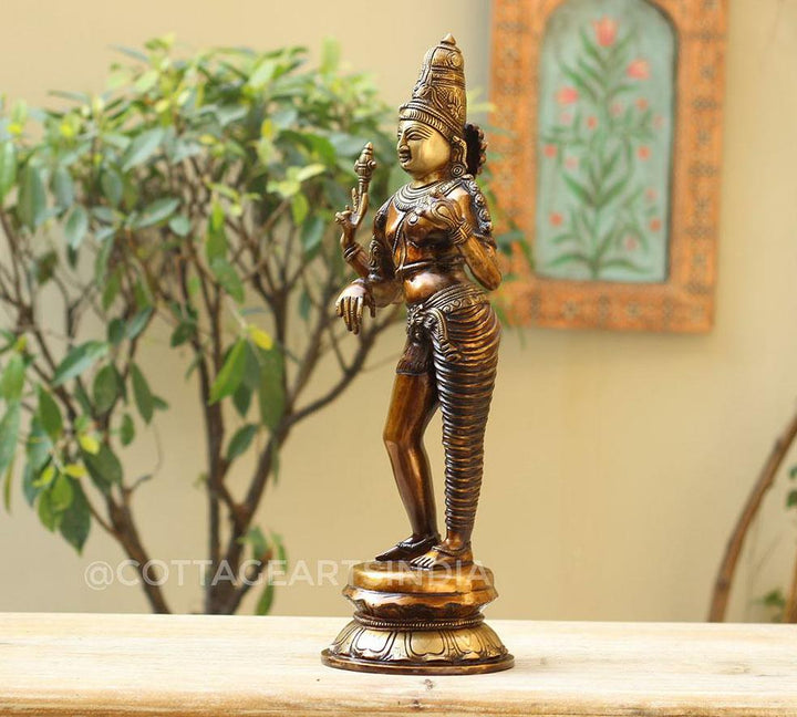Brass Ardhanarashivara 19"