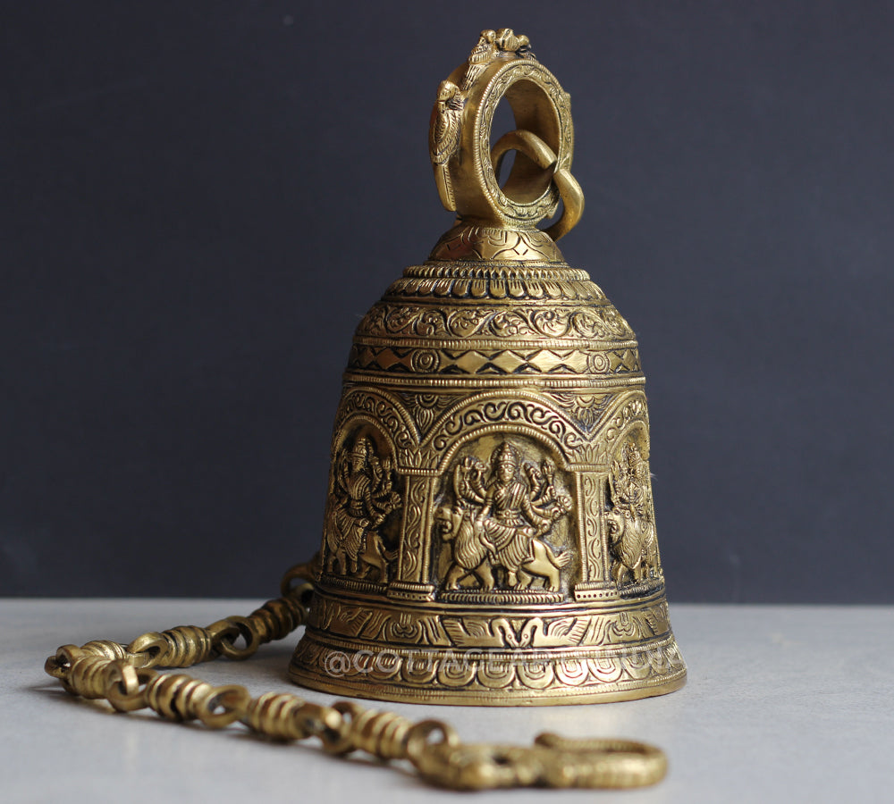 Brass Durga Bell