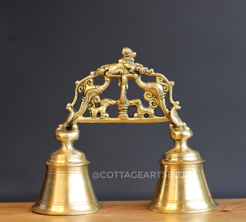 Brass Double Nandini Bell