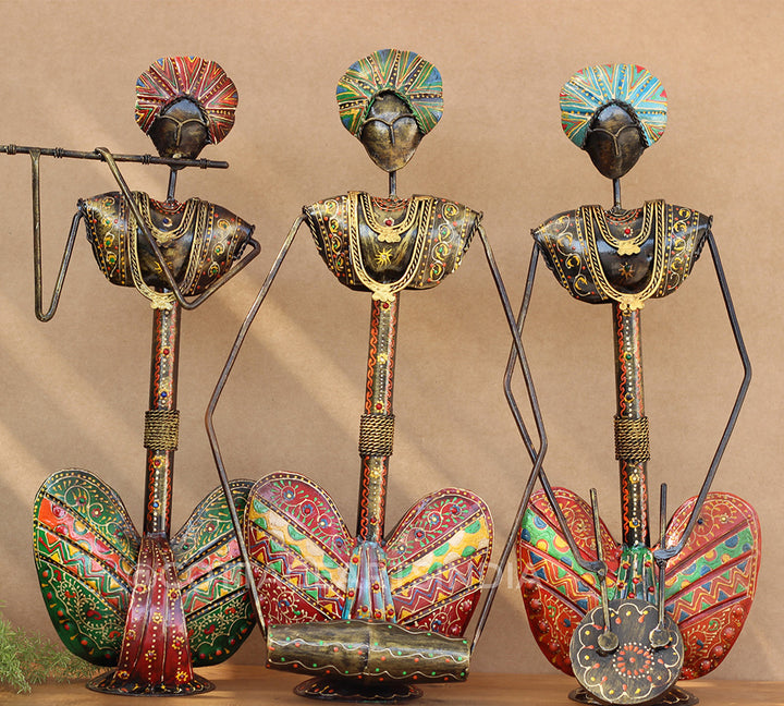 Rajasthani Tibal Musicians Set of 3