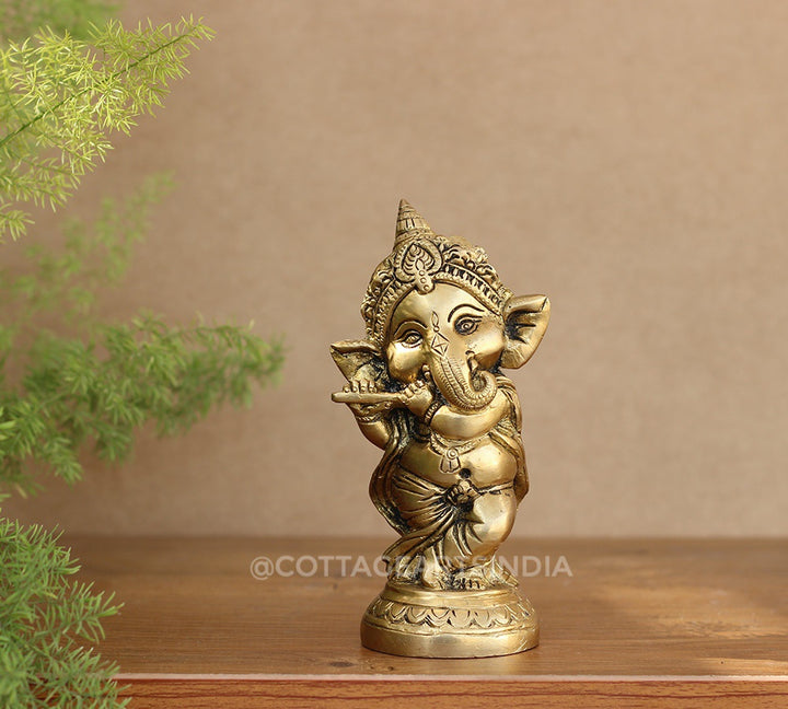 Brass Baby Ganesh