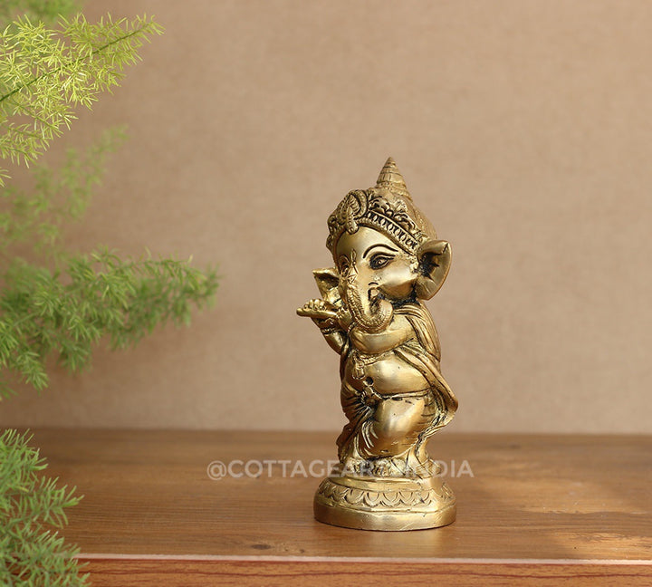 Brass Baby Ganesh