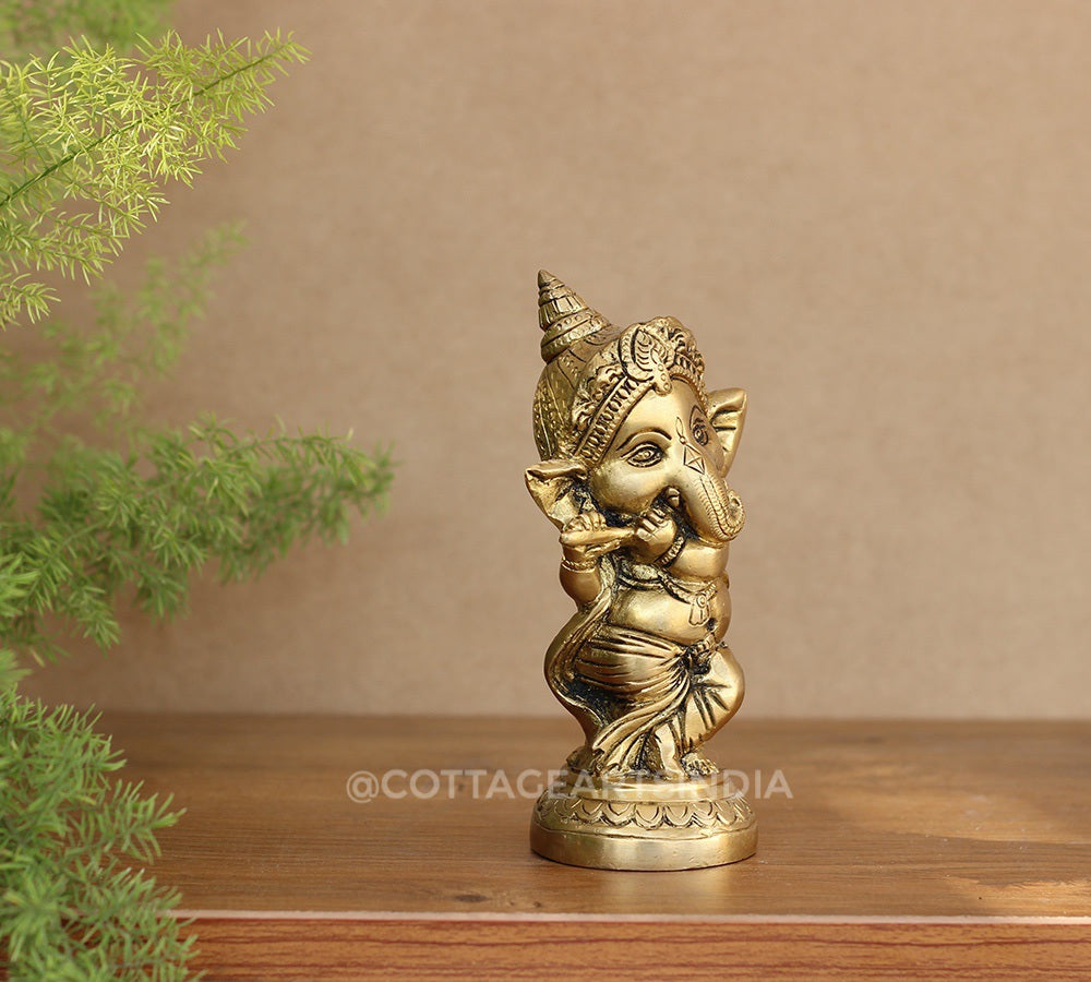 Brass Baby Ganesh