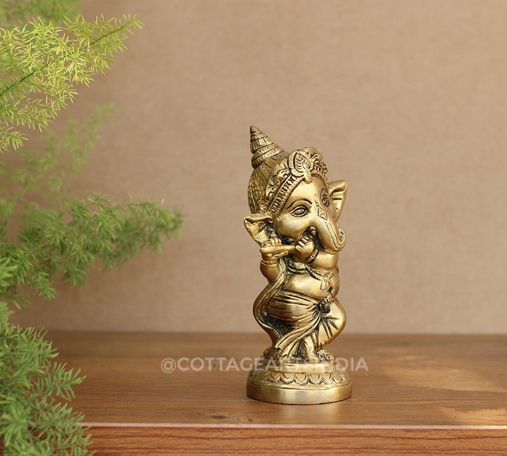 Brass Baby Ganesh