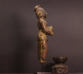 Vintage Wood / Resin Lady Figure