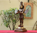 Brass Garuda Standing 25"