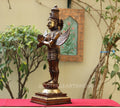 Brass Garuda Standing 25"