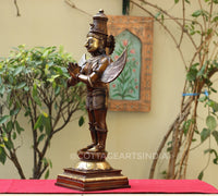 Brass Garuda Standing 25"