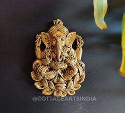 Brass Ganesha Wall Decor