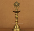 Brass Vilakku Lamp 12"