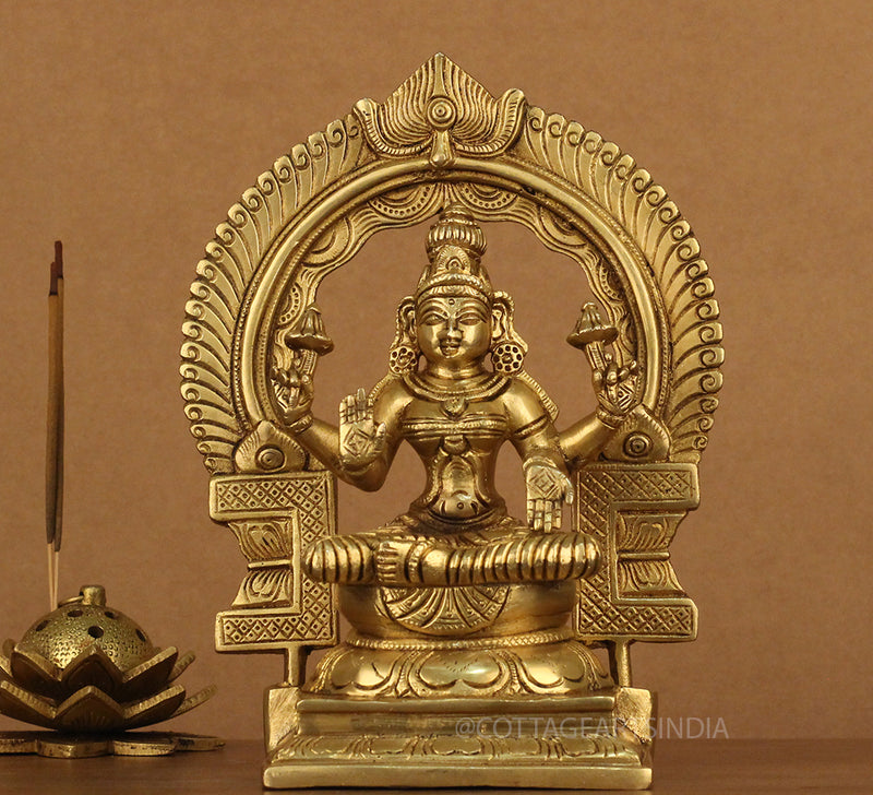 Brass Ganesh Laxmi