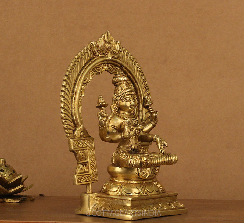 Brass Ganesh Laxmi