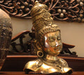 Brass Parvati Bust
