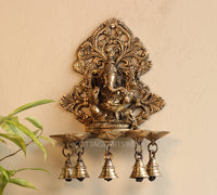 Brass Ganesha Wall Hanging