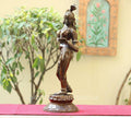 Brass Apsara Courtesan