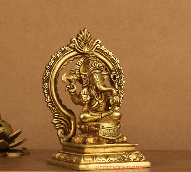 Brass Laxmi Ganesh