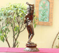 Brass Apsara Courtesan