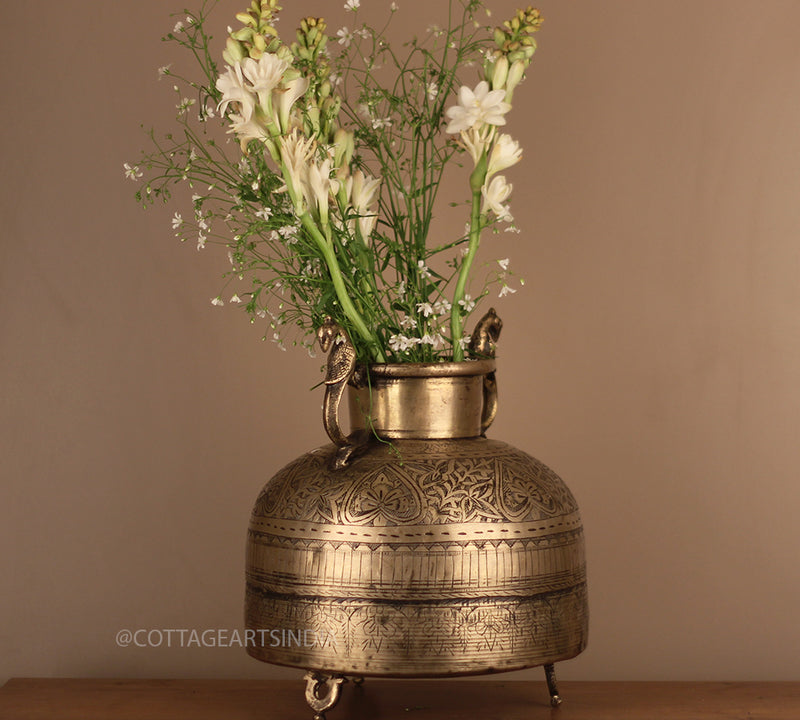 Brass Vintage Planter/Pot