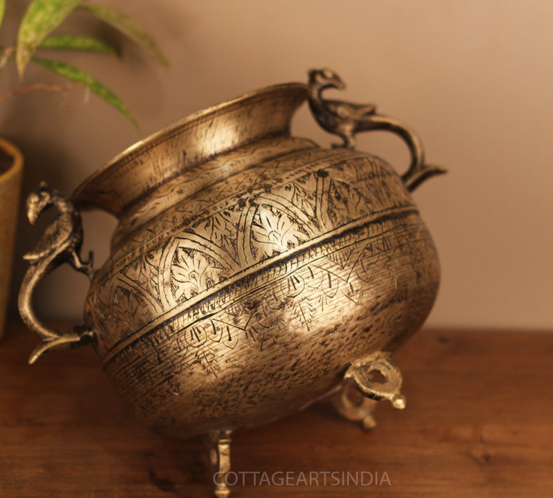 Brass Vintage Planter/Pot