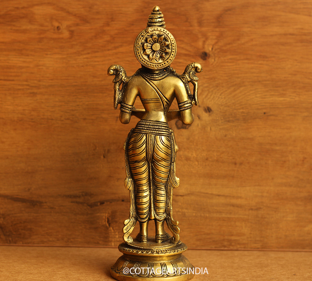 Brass Deeplaxmi 12"