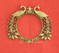 Brass Peacock Frame