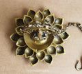 Brass Ganesh 20 Diya Hanging