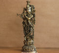 Brass Krishna 18"