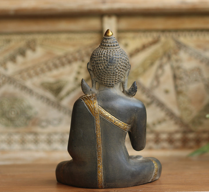 Brass Buddha Rustic Finish