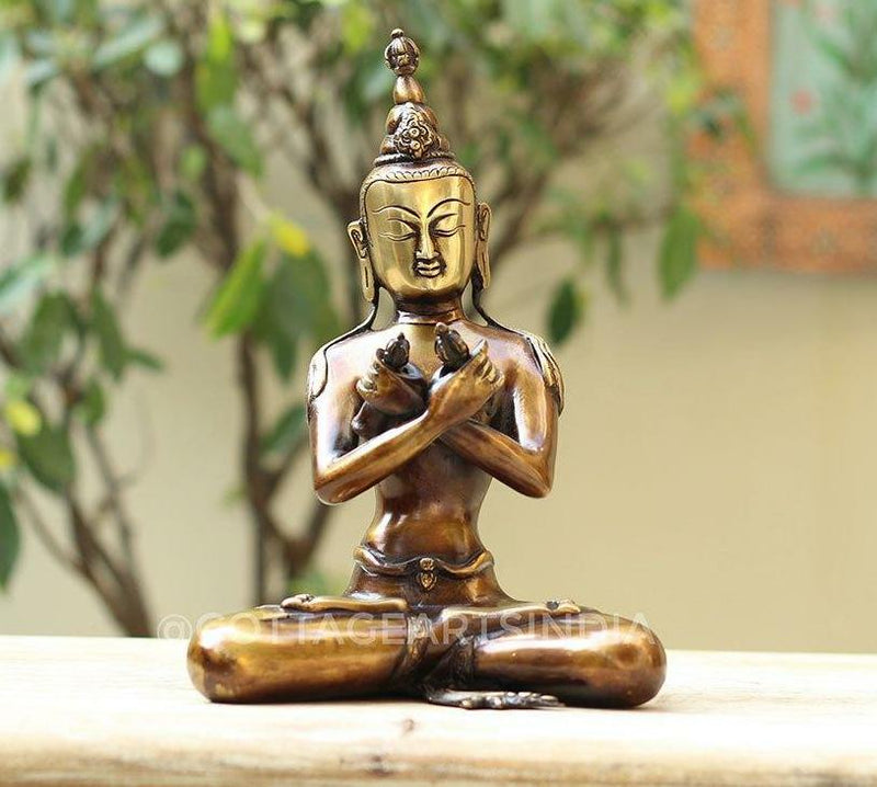 Brass Buddha Vajra Sattva