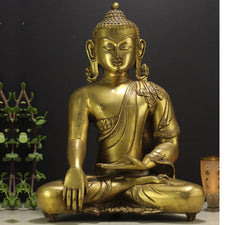 Brass Buddha 12''