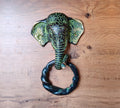 Brass Elephant Door Knocker
