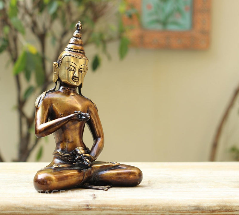 Brass Buddha Vajra Sattva
