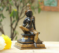 Brass Devi Uma Parameshwari Parvati Sitting