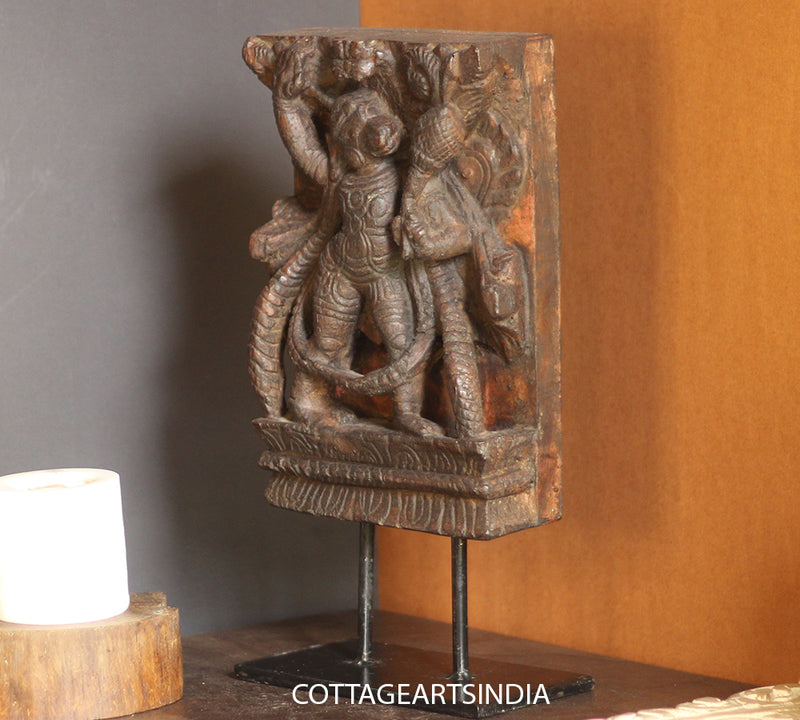 Vintage Wood /Stone Hanuman