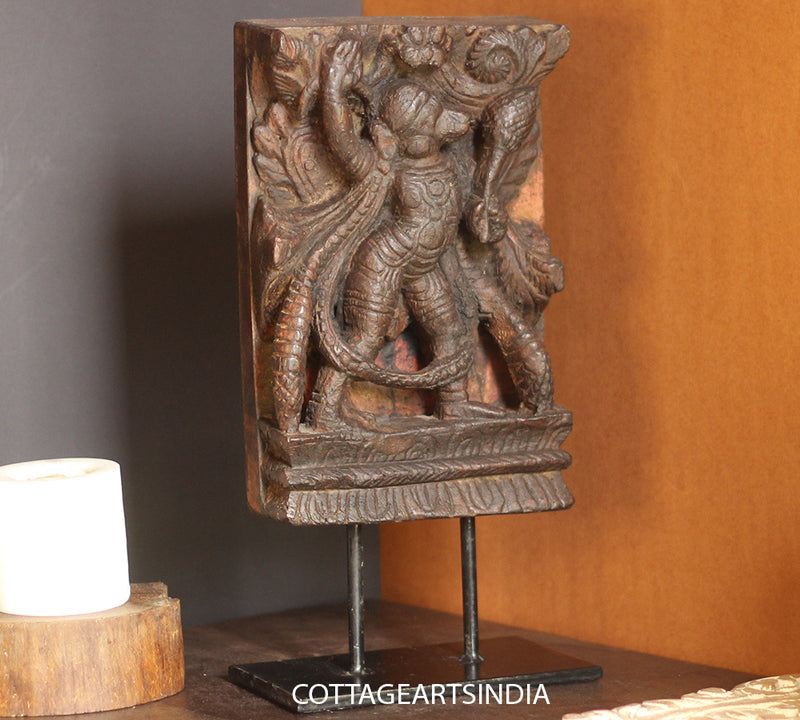 Vintage Wood /Stone Hanuman