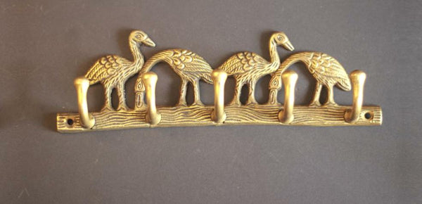 Brass Key Hangers-Coat Hooks Cranes