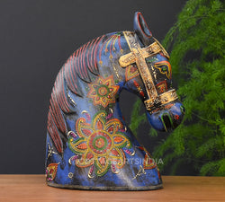 Wooden Horse Head