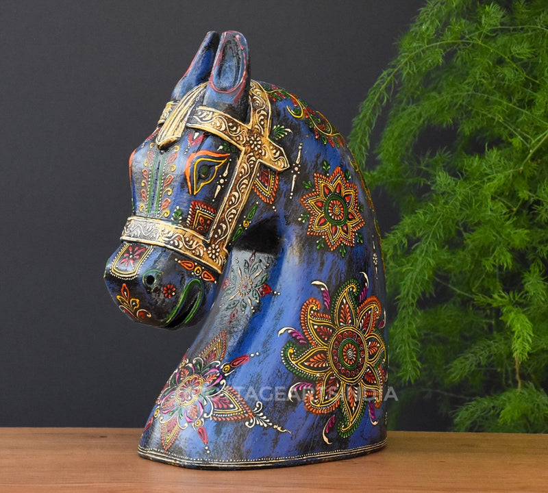 Wooden Horse Head