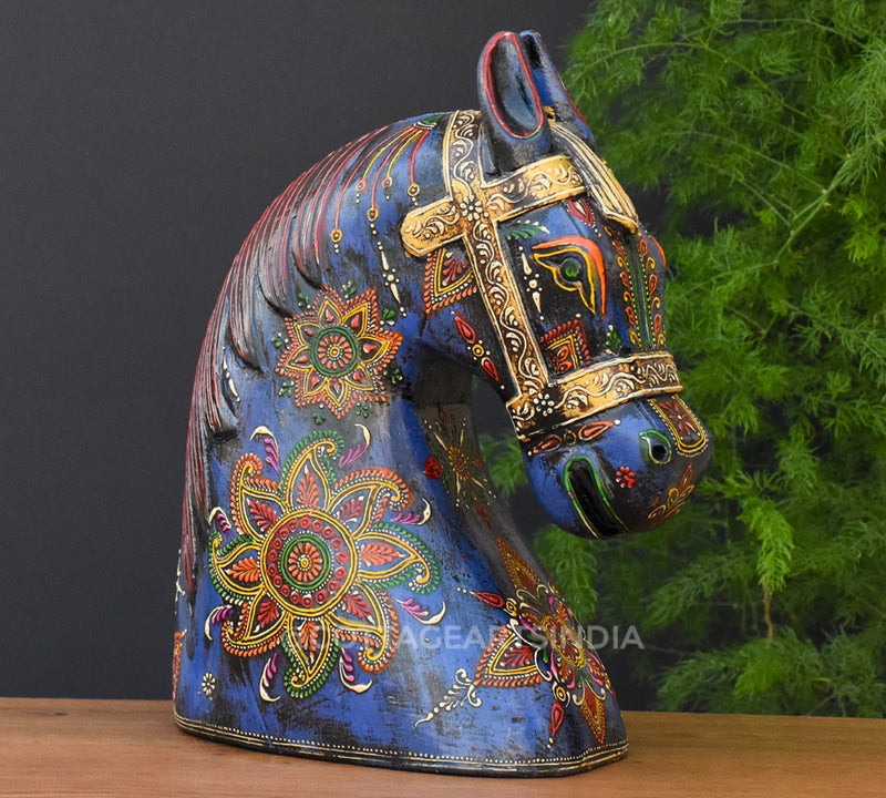 Wooden Horse Head