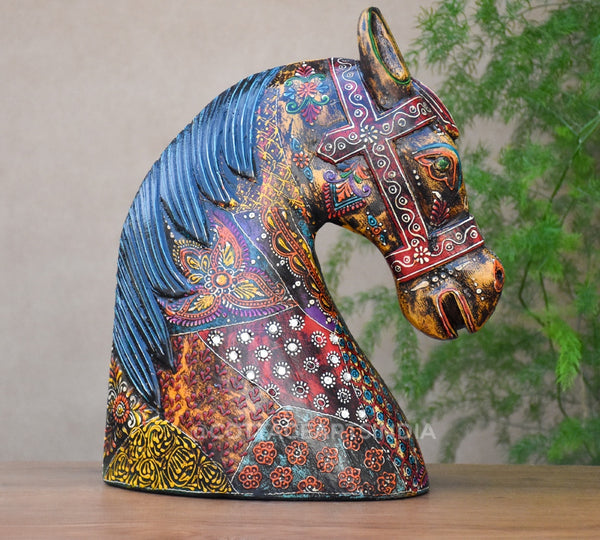 Wooden Horse Head