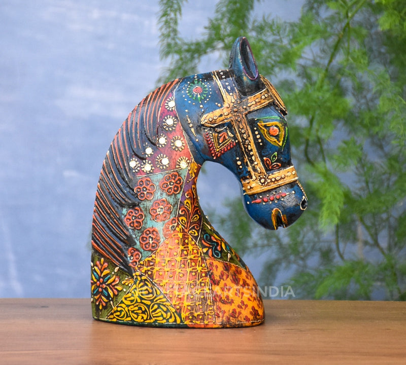 Wooden Horse Head